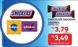 Assaí Atacadista Snickers - chocolate oferta