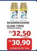 Assaí Atacadista Glade - desodorizador tipos oferta