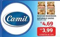 Assaí Atacadista União - açúcar demerara naturale oferta