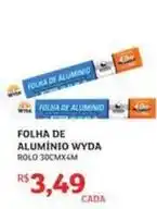 Assaí Atacadista Wyda - folha de aluminio oferta