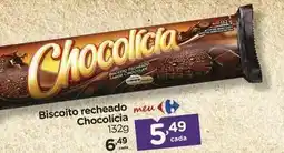 Carrefour Sabor - biscoito recheado chocolícia oferta