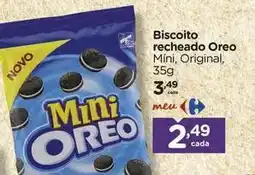 Carrefour Oreo - biscoito recheado oferta