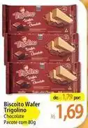 Atacadão Chocolate - biscoito wafer trigolino oferta
