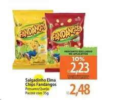 Atacadão Fandangos - salgadinho elma chips oferta
