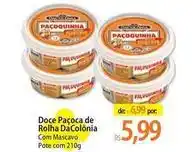 Atacadão Dacolônia - doce paçoca de rolha oferta