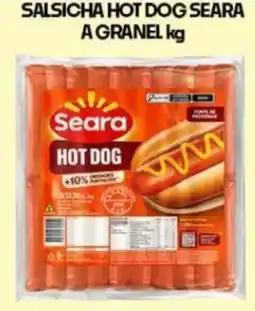 Supermercados Avenida Salsicha hot dog seara oferta