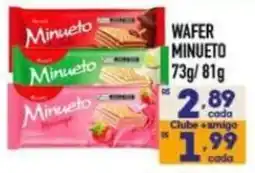 Supermercados Avenida wafer minueto oferta