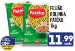 Supermercados Avenida Feljão bolinha patéko oferta