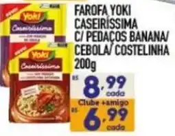 Supermercados Avenida Farofa yoki caseiríssima c/ pedaços banana/ cebola/ costelinha oferta