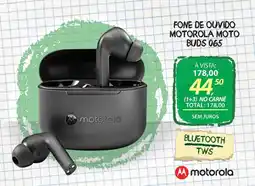 Lojas Cem fone de ouvido motorola moto buds 065 oferta