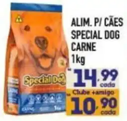 Supermercados Avenida alim. p/ cães special dog carne oferta