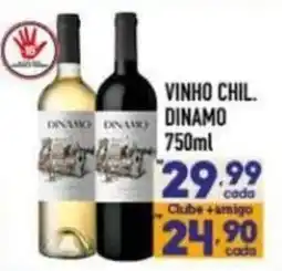 Supermercados Avenida vinho chil. dinamo oferta