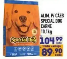 Supermercados Avenida Alim. p/ cães special dog carne oferta