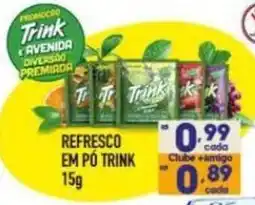 Supermercados Avenida Refresco em pó trink oferta