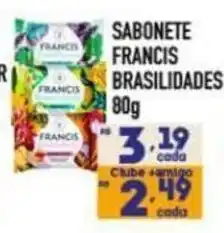 Supermercados Avenida Sabonete francis brasilidades oferta