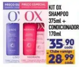 Supermercados Avenida kit ox shampoo oferta