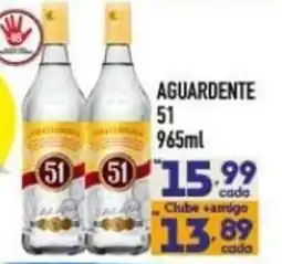Supermercados Avenida Aguardente 51 oferta
