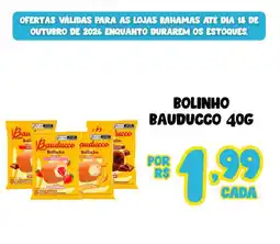Bahamas Supermercados Bolinho bauducco oferta