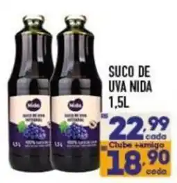 Supermercados Avenida Suco de uva nida oferta