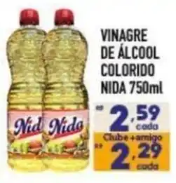 Supermercados Avenida Vinagre de álcool colorido nida oferta