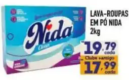 Supermercados Avenida Lava-roupas em pó nida oferta