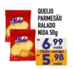 Supermercados Avenida Queijo parmesão ralado nida oferta