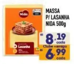 Supermercados Avenida Massa p/ lasanha nida oferta