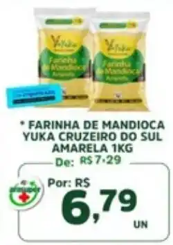 Araújo Supermercados Farinha de mandioca yuka cruzeiro do sul amarela oferta