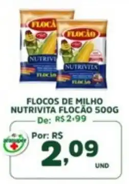 Araújo Supermercados Flocos de milho nutrivita flocão oferta