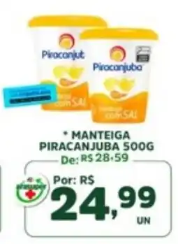 Araújo Supermercados Manteiga piracanjuba oferta