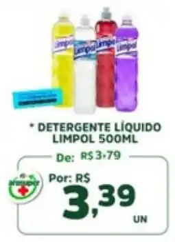 Araújo Supermercados Detergente liquido limpol oferta