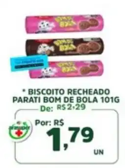 Araújo Supermercados Biscoito recheado parati bom de bola oferta