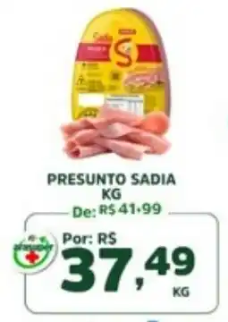 Araújo Supermercados Presunto sadia oferta