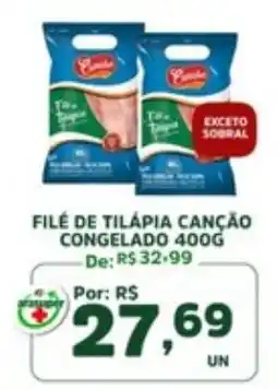 Araújo Supermercados Filé de tilápia canção oferta
