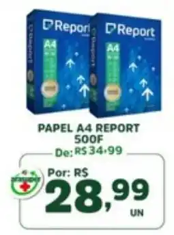 Araújo Supermercados papel a4 report oferta