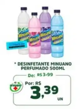 Araújo Supermercados Desinfetante minuano perfumado oferta
