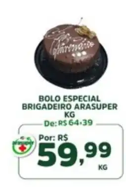 Araújo Supermercados Bolo especial brigadeiro arasuper oferta