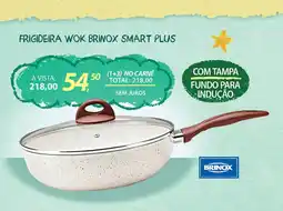 Lojas Cem Frigideira wok brinox smart plus oferta