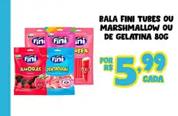 Bahamas Supermercados bala fini tubes ou marshmallow ou de gelatina oferta