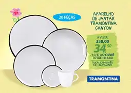 Lojas Cem Aparelho de jantar tramontina canyon oferta