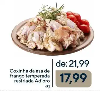 Coop Coxinha da asa de frango temperada resfriada Ad'oro oferta