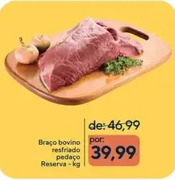 Coop Brâço bovino resfriado pedaço Reserva - kg oferta