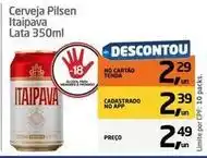 Tenda Atacado Itaipava - cerveja pilsen oferta