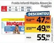 Tenda Atacado Huggies - fralda infantil rapida absorção oferta