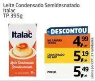 Tenda Atacado Italac - leite condensado semidesnatado oferta