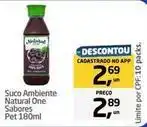 Tenda Atacado Natural one - suco ambiente oferta