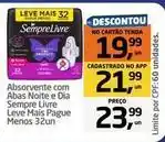 Tenda Atacado Sempre livre - absorvente com abas noite e dia oferta