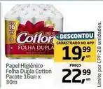 Tenda Atacado Cotton - papel higiênico folha dupla oferta