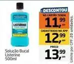 Tenda Atacado Listerine - solução bucal oferta
