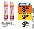 Tenda Atacado Monange - desodorante aerossol oferta